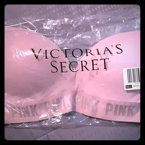 Victoria’s Secret NWT - PINK 34D  light pink bra